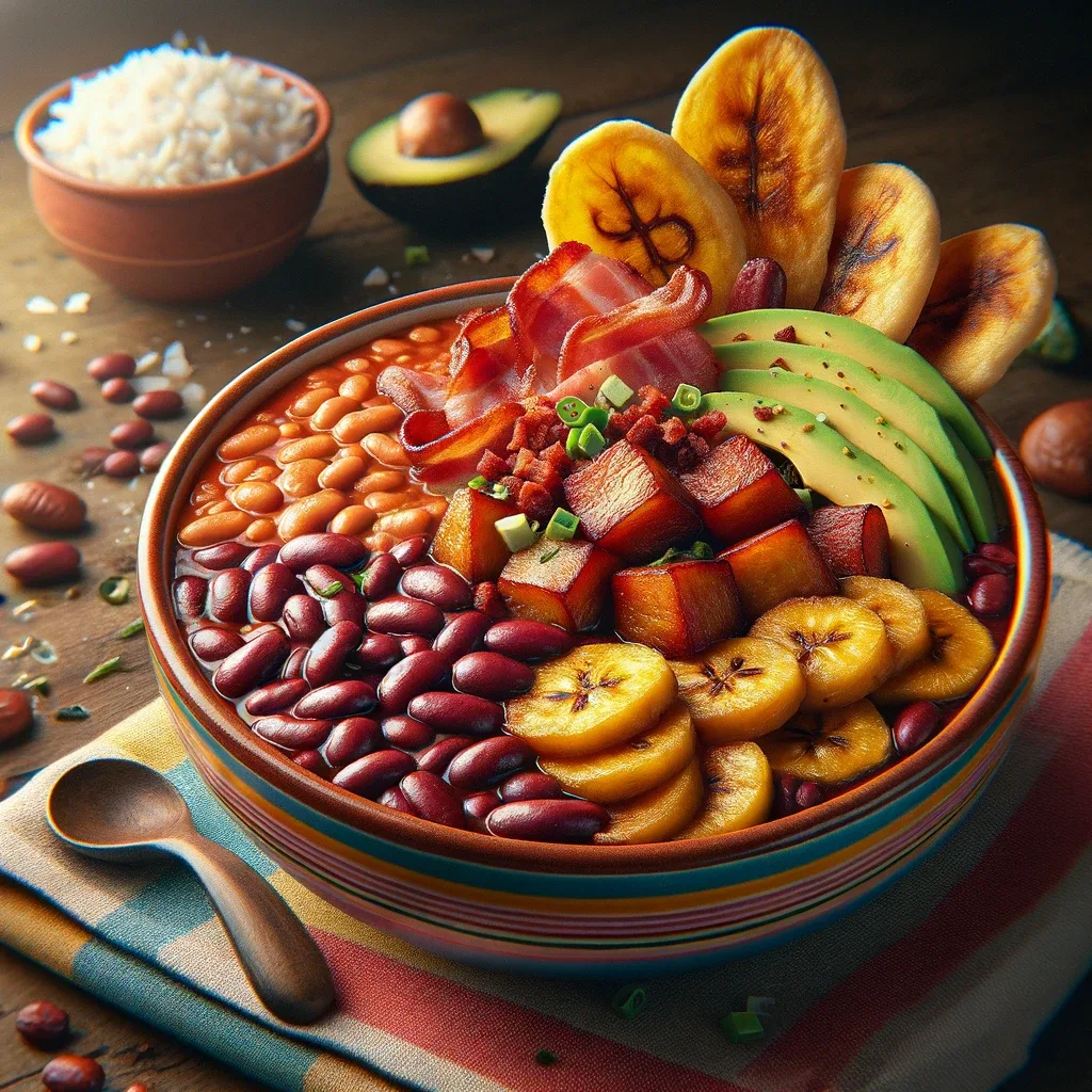 frijoles rancheros paisas colombianos